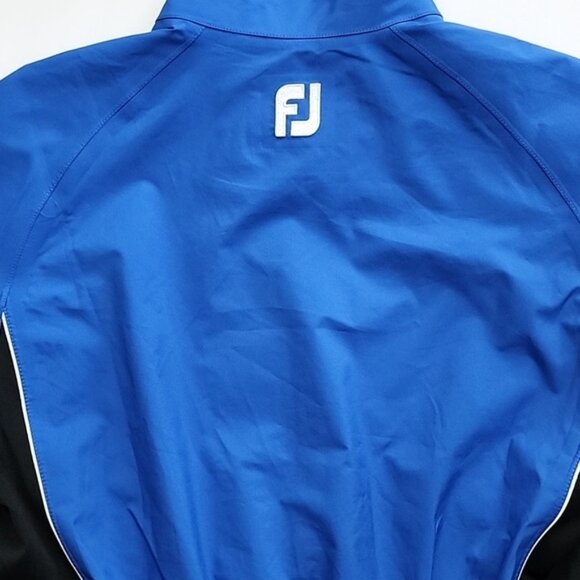 DryJoy's by FootJoy Womens Blue Wind Water Resistant Zip Up Jacket Lined Size XS - Picture 7 of 15